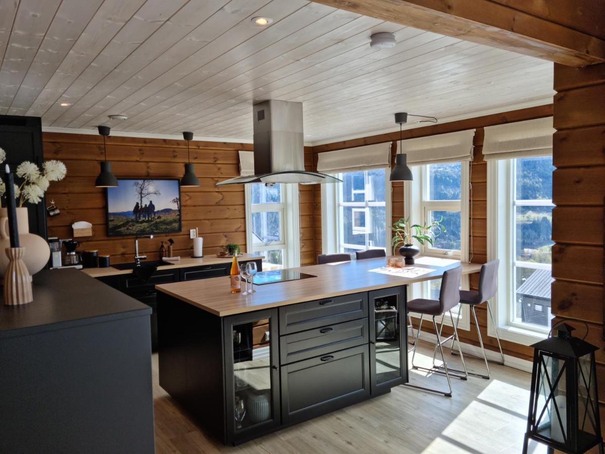 Villa Fosskamben Panorama Sogndal Exterior foto